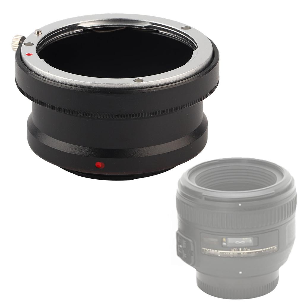 Pierścień adaptera obiektywu Ai FX Metalowy do obiektywów z mocowaniem AI pasujący do bezlusterkowców Fuji FX