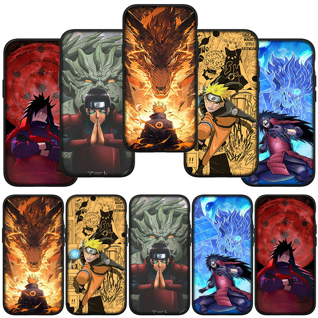 Phone Case for iPhone 17 15 16 Plus Redmi Note 14 12 11 13 Pro Max Huawei P30 P20 Lite OPPO A60 A40 A80 A18 A16 A54 Madara Uchiha Poster Naruto Cover