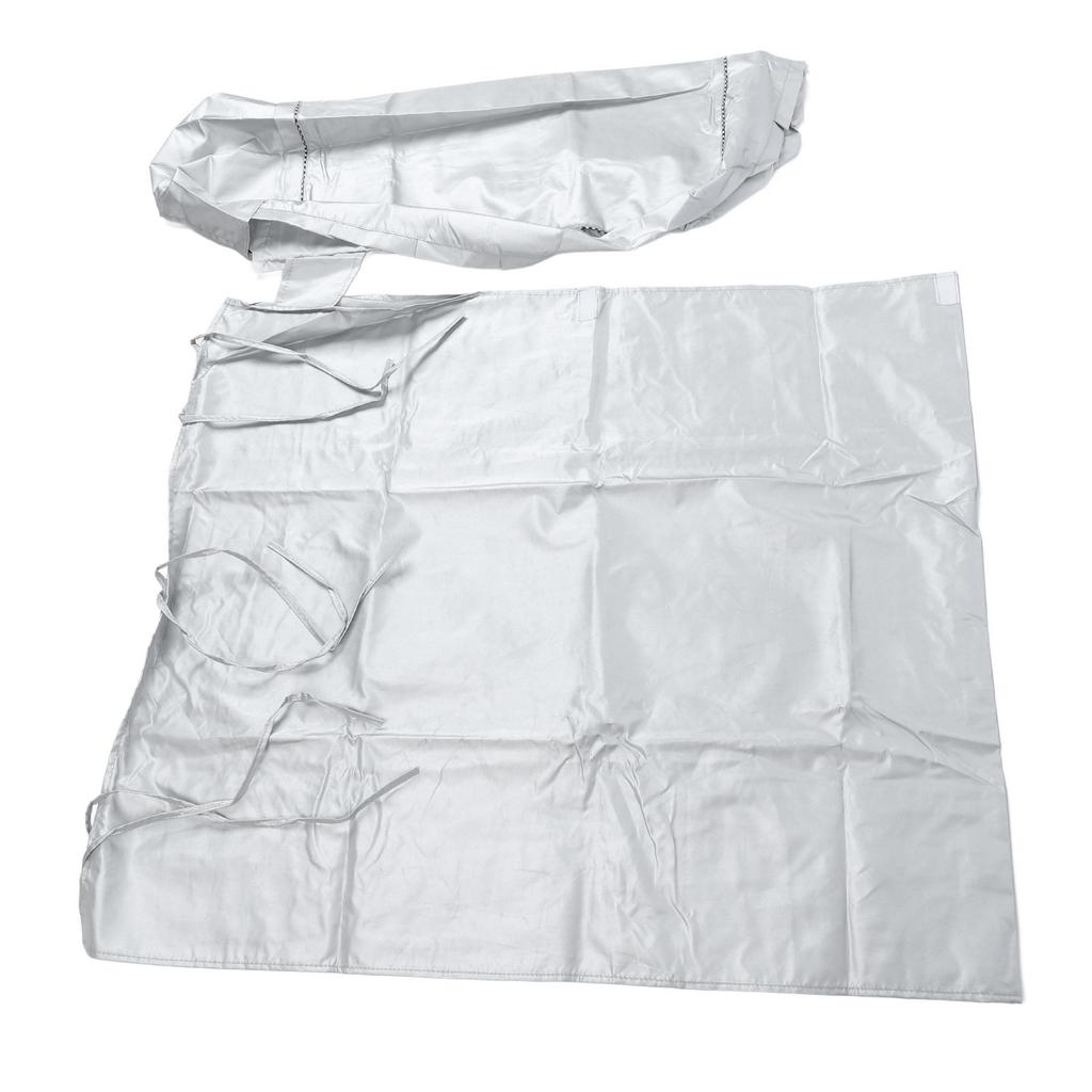 Washing Machine Cover Waterproof Sunscreen Dustproof Durable Thickened Washer Cover for Home Kitchen Laundry Silver