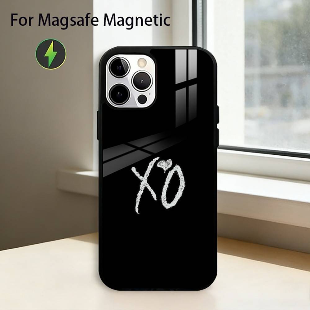

The W-Weeknd X-XO Phone Case For iPhone17,16,15,14,13,12,11 Plus,Pro Magnetic with Magsafe Wireless Charging iPhone17