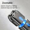 LED Flashlight Strong Light USB Rechargeable Waterproof  Zoom Emergency Lights For Outdoor Camping Fishing Work Lighting Lamp