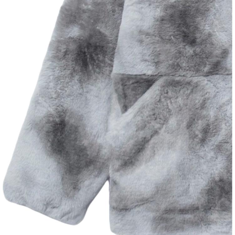 Li-Ning X Disney Toy Story Collection Strawberry Bear Embroidered Plush Warm Tie-Dye Cotton Jacket Women Outerwear Black AFMR008-3