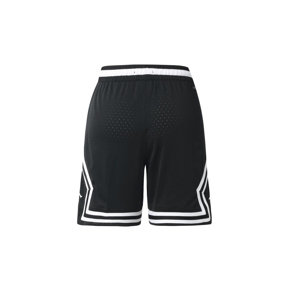 Jordan Sport Dri-Fit Striped Casual Breathable Basketball Shorts Men Shorts Black DH9076-010