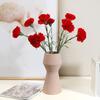 Artificial Carnation Realistic Fake Silk Flower Stem Wedding Party Indoor Outdoor Faux Flower Decoration Mother's Day Teachers' Day Gift