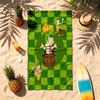 El Chavo Kart (1) Theme Beach Towel Sand Resistant Soft And Comfortable Suitable For The Pool Camping Yoga And Diving A Travel