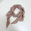 Sciarpa a Triangolo in Cotone a Righe Protezione Collo da Donna Sciarpa Piccola Calda Accessori Letterari Versatili Sciarpa Sottile