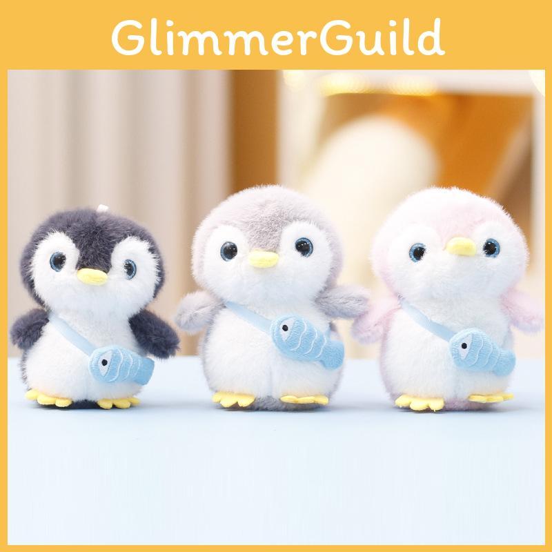 Cute Penguin Plush Doll With Pp Cotton Filling For Kids Gift And Bag Accessory
