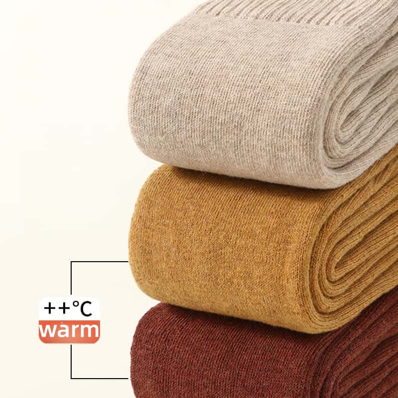 Lolita Girls Loose Leg Warmers Thigh High Black Stockings Over Knee Warm Thick Long Boot Socks for Women Autumn Winter Fashion