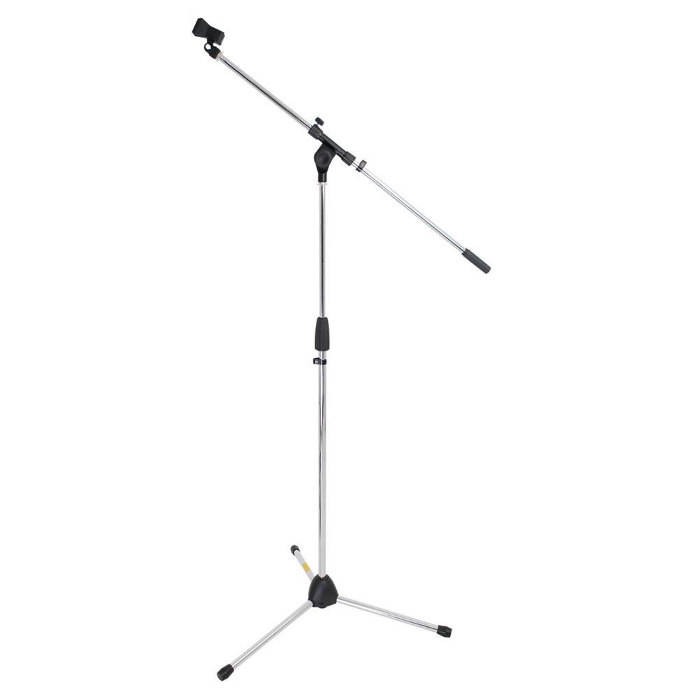 

KC MBCS-02CR Boom & Straight Microphone Stands, Chrome, Set of 6