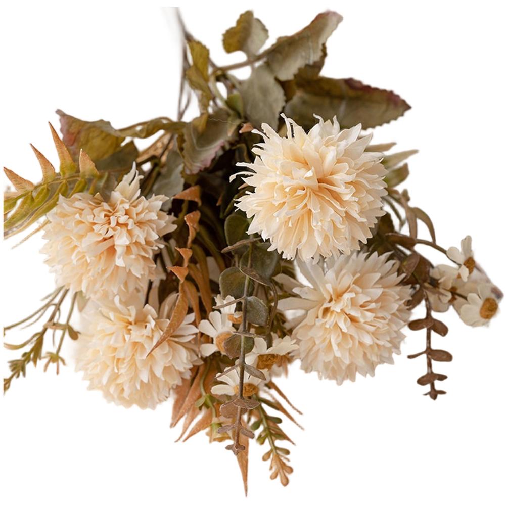 Artificial Chrysanthemum Arrangement 31cm Multi-Color Cloth Fabric Fake Flowers For Wedding Decoration And Home Decor