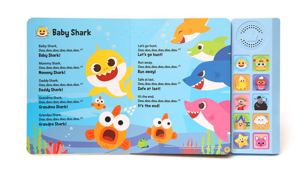 Pinkfong Sing Along with Baby Shark Sound Book