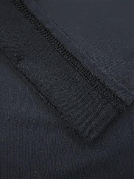 Gunze Cool Magic Instant Cooling Leggings of Cooling Sizes (Set 2), Material, 3/4 Length, Women's, Black, M-L