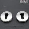 European Standard Stainless Steel 304 Lock Cylinder Keyhole Cover, Decorative Split Hardware Accessories.