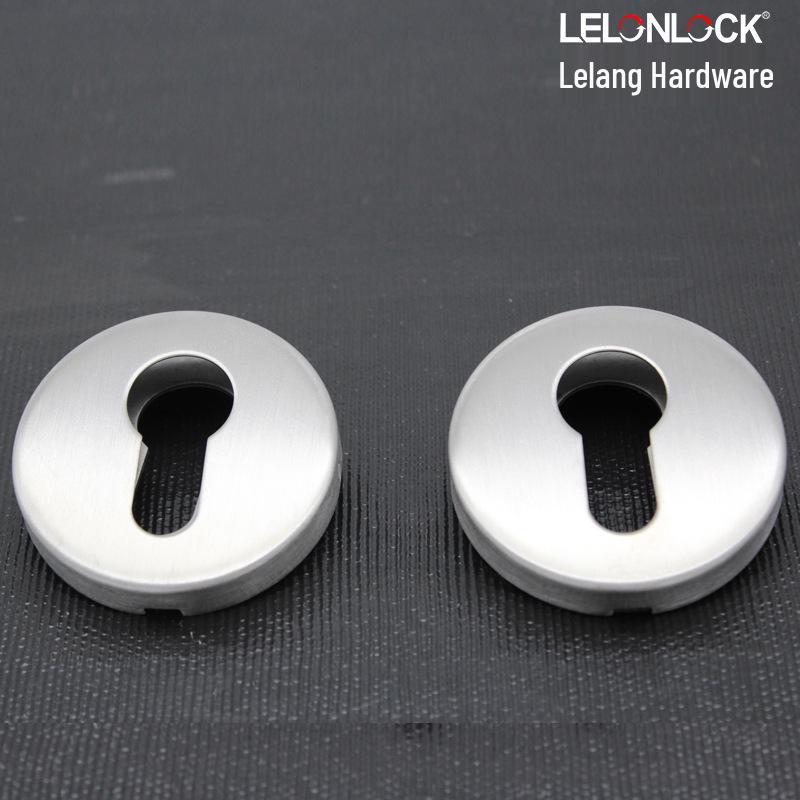 European Standard Stainless Steel 304 Lock Cylinder Keyhole Cover, Decorative Split Hardware Accessories.