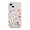 Colored Flowers Applicable iPhone17ProMax Mobile Phone Case 16 Apple 15/14 Frosted 13 Simple Protective Case