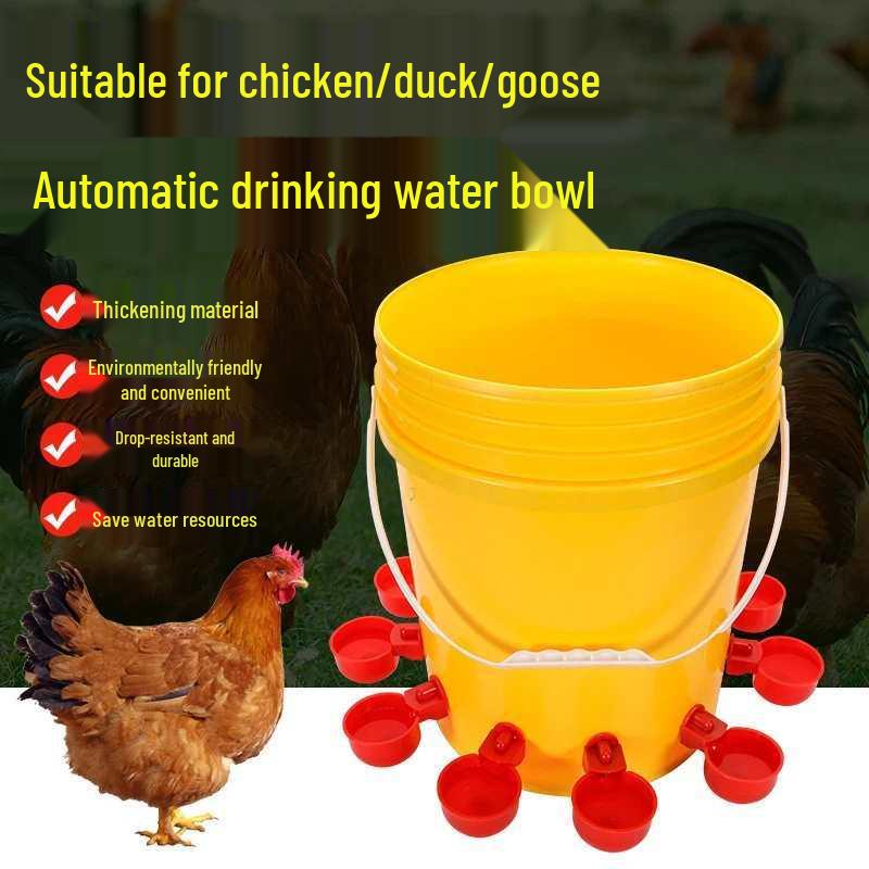 

Automatic Chicken Water and Feed Dispenser for Poultry 2 individual drinkers (trial version)