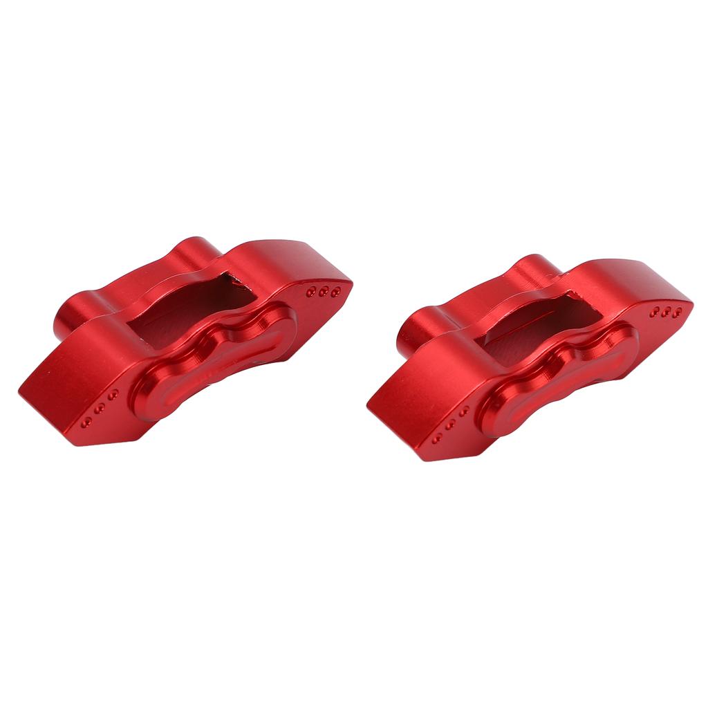 2pcs Set Metal Front Rear Brake Disc Calipers for LOSI SUPER BAJA REY 1 6 RC Car Upgrade PartsRed