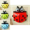 Adorable Ladybug Cartoon Toothbrush Holder With Charming Bathroom Wall Suction