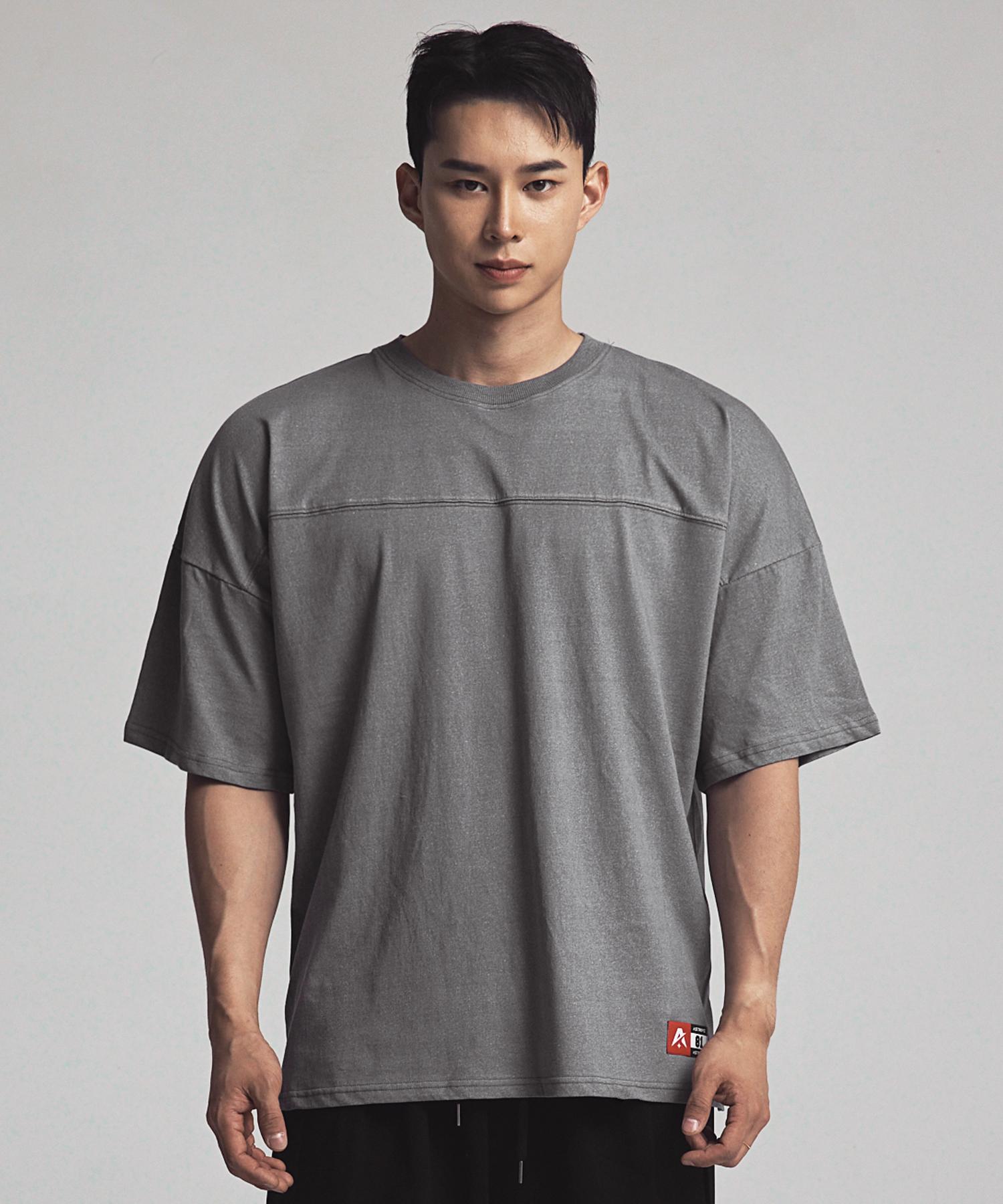 Astrov Street Down Pigment Jersey Grey L