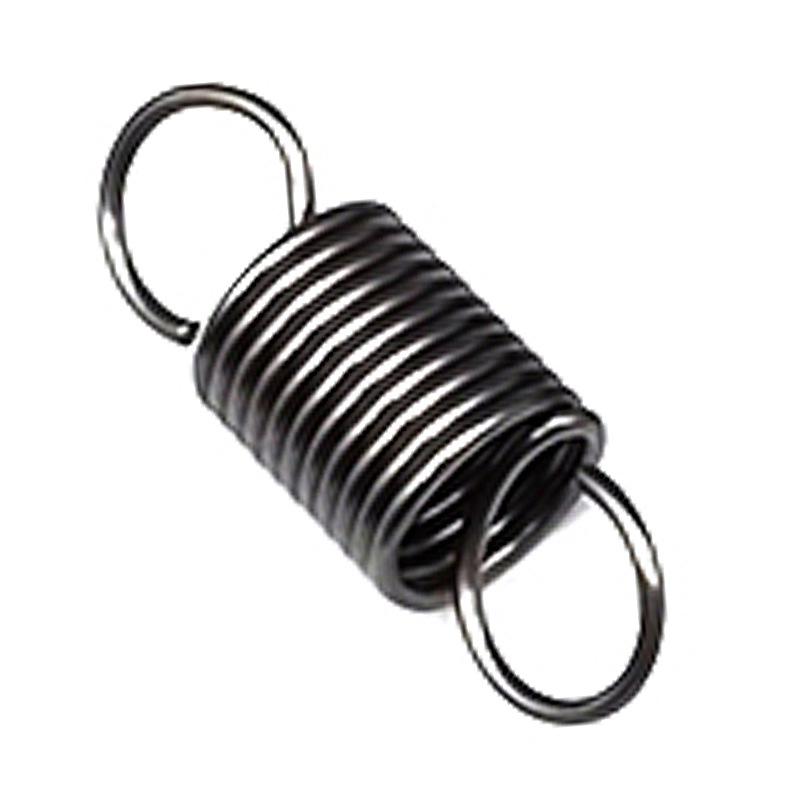 1.0mm Yellow Spring Steel Tension Spring with Hook Clamp for Mop Brake Binding Machine