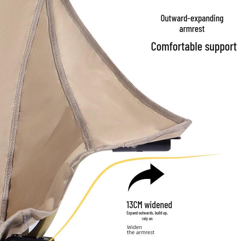 CAMEL Outdoor Folding High-Back Moon Chair