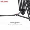 Miliboo Professional Aluminum Alloy Tripod with Fluid Head