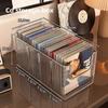 For Collection Storage Album Storage Box CD Disc Rack Desktop Disc Black Vinyl Record Magnetic Tape Display Storage Rack