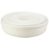 Besseres Pure White Ceramic Steaming & Soup Bowl