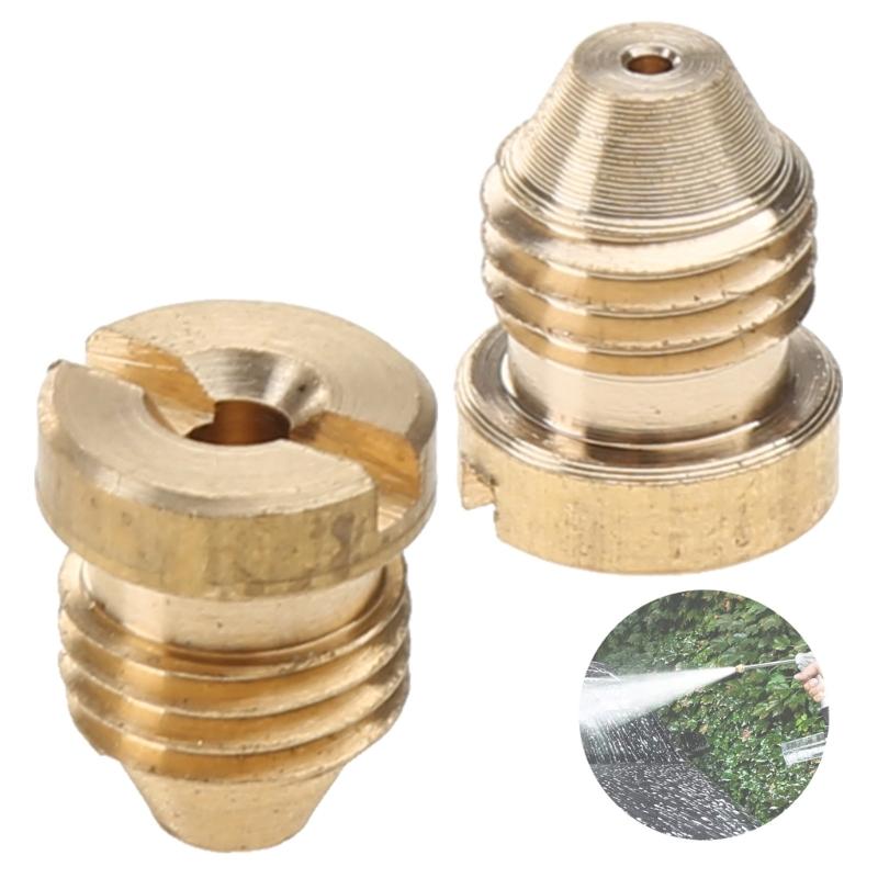 Schaumlanzen-Düseneinsätze, Hochwertige Ersatz-Gewindedüsen für Snow Foam Lance-, 1,0 mm/1,1 mm/1,25 mm/1,4 mm