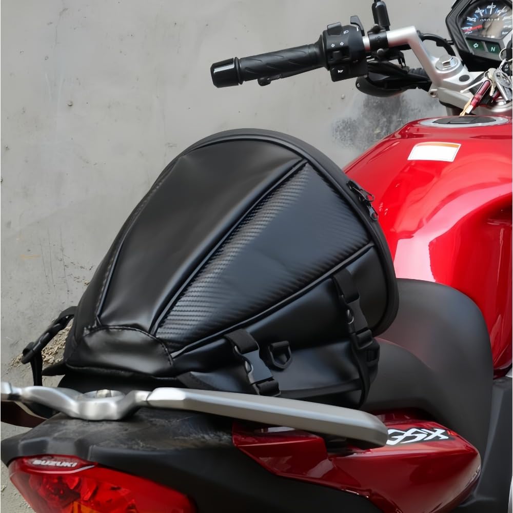 RoastMe Motorcycle Seat Bag and Tail Bag Backpack Waterproof Luggage Storage
