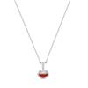 Ping An Lock Necklace Women's Guochao New Chinese Retro Long Life Lock Pendant Necklace