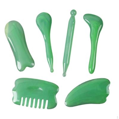 7 Pieces Gua Sha Massage Tool Facial Scraping Tools Board
