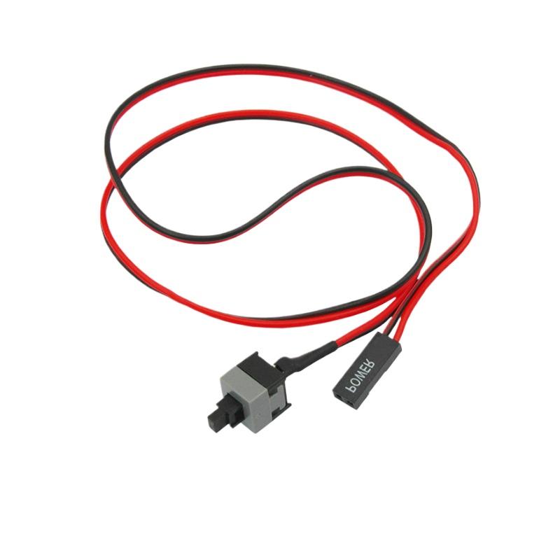 Hot Sale 10/100pcs Wholesale of Desktop Computer Motherboard Case Power Switch Buttons and Power Cables Computer Accessories