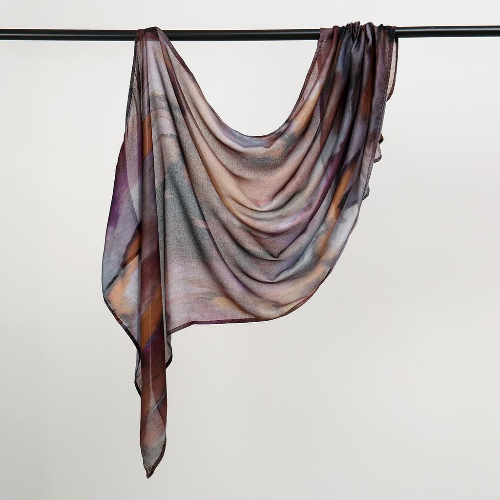 New Leopard Print Cotton Linen Hijab Scarf For Woman Muslim Hijabs Shawl Fashion Long Wraps Islam Turban Headscarf Ramadan