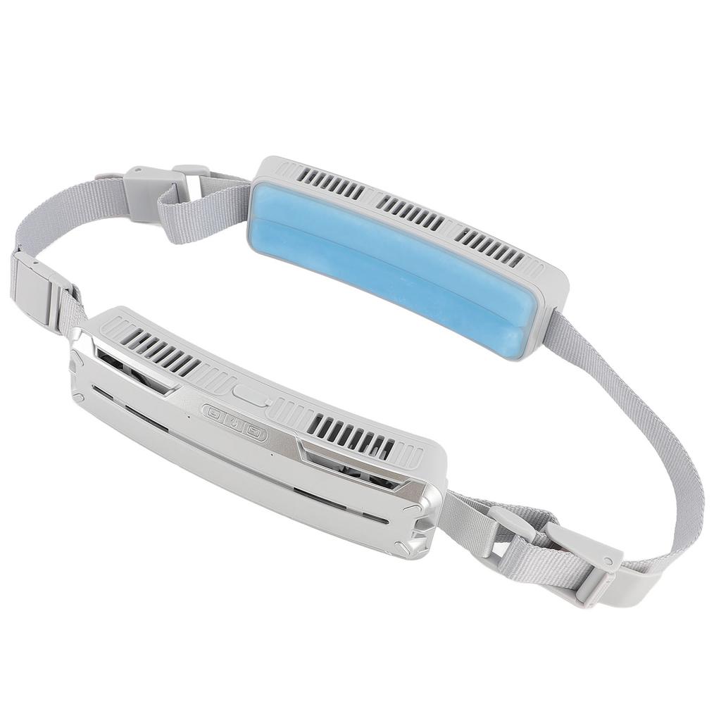 Tragbarer Hüftventilator Doppelseitige Kühlung mit verstellbarem Gürtel 6500 U/min Freihändig Wiederaufladbar für