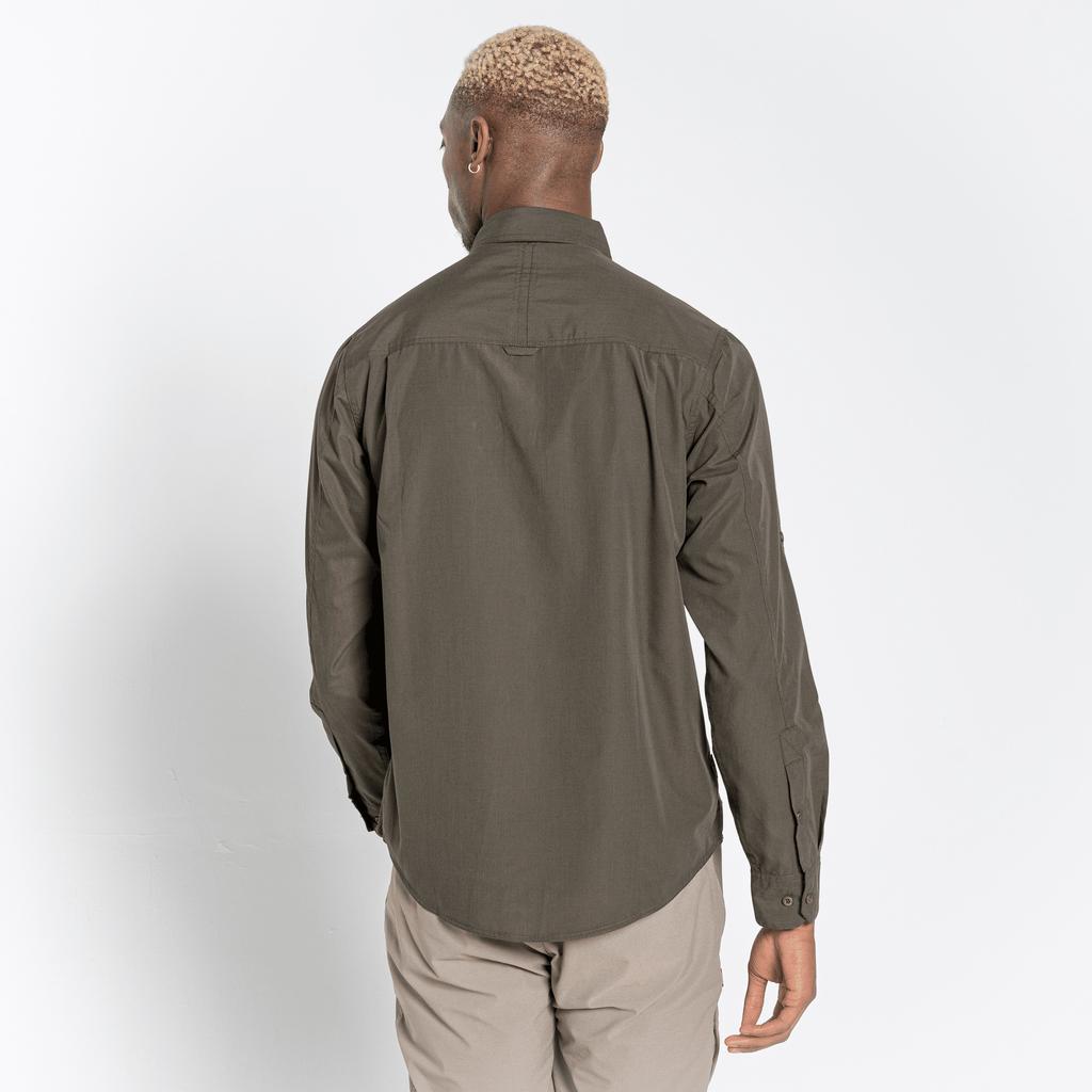 CRAGHOPPERS Mens Kiwi Long-Sleeved Shirt