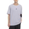 Jordan T Shirts Men's Purple Crew Neck Moderate Straight Fit DH8922-057