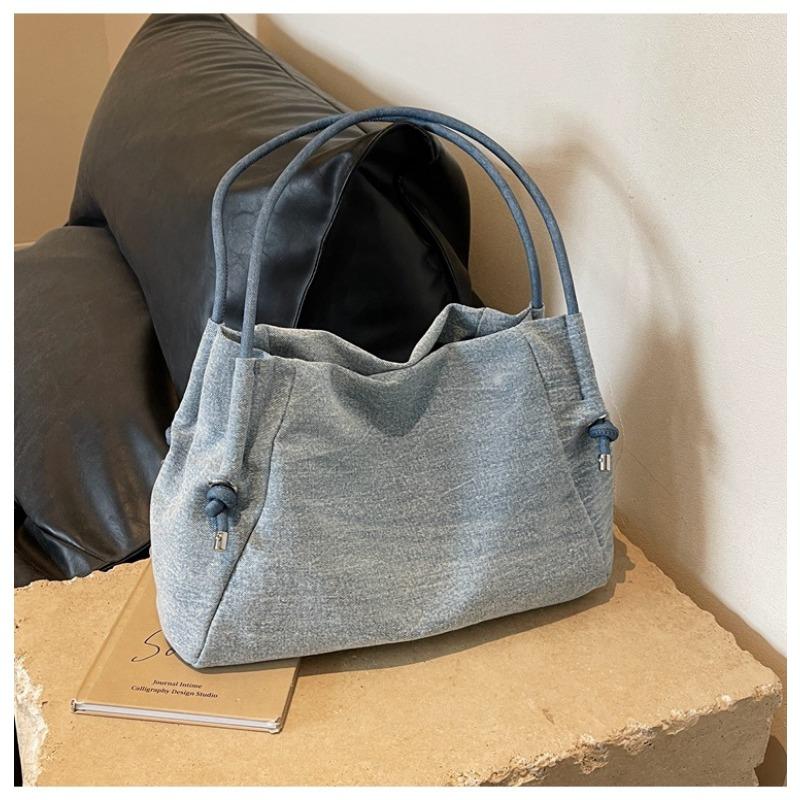 Denim Casual Shoulder Bags 2025 New Hundred Bags Women Armpit Tote Bag