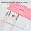 Multi-purpose Plastic Pen Stand 10-Compartment Nail Brush Holder  UV Gel Brush Display