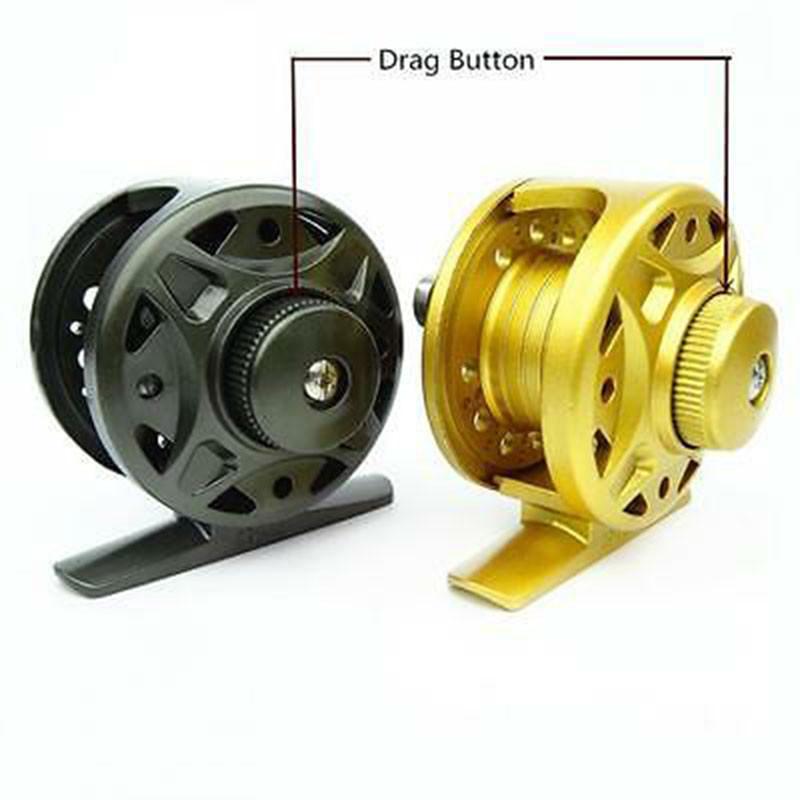 Wear Resistant C60 Aluminum Fly Fishing Ice Fishing Reel With Lightweight Design