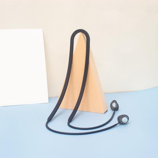 Earphones Neck Rope Tangle-free Anti-fall Silicone Sensory-free Wearing Earbuds Neck Strap for Samsung Galaxy Buds 2 Pro