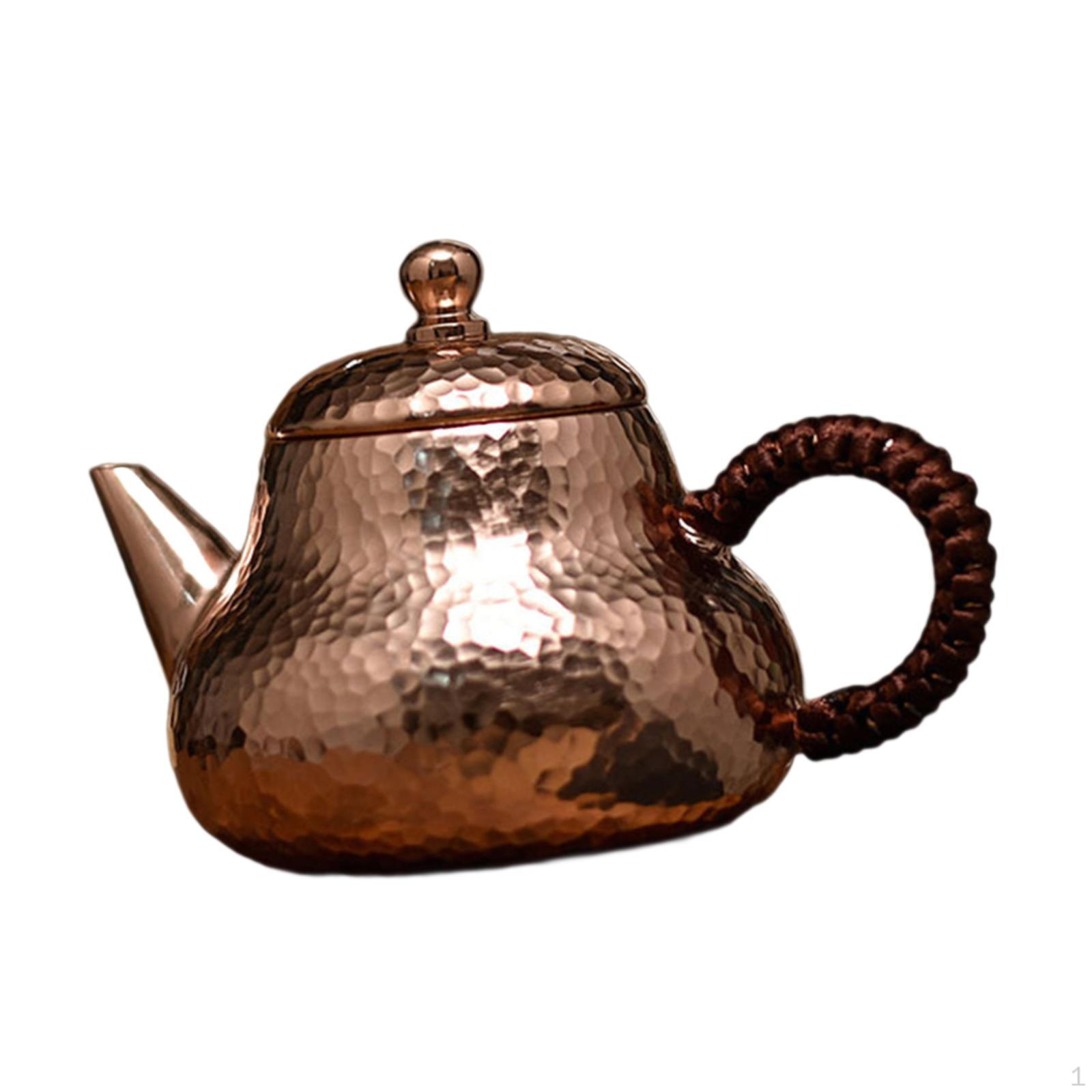 

Медный чайник, чайник для кунг-фу, 200 мл, чайник для церемоний, кувшин для воды B