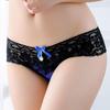 Erotic Panties Sexy Women Underwear Brazilian Girls Lace Bikini Seamless Ultra Low Waist Seamless Bow Female Thongs