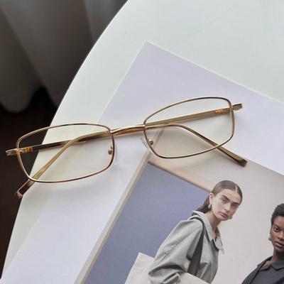 LOOKING4U Neoretro Geek Chic 8021 Brillengestell GOLD