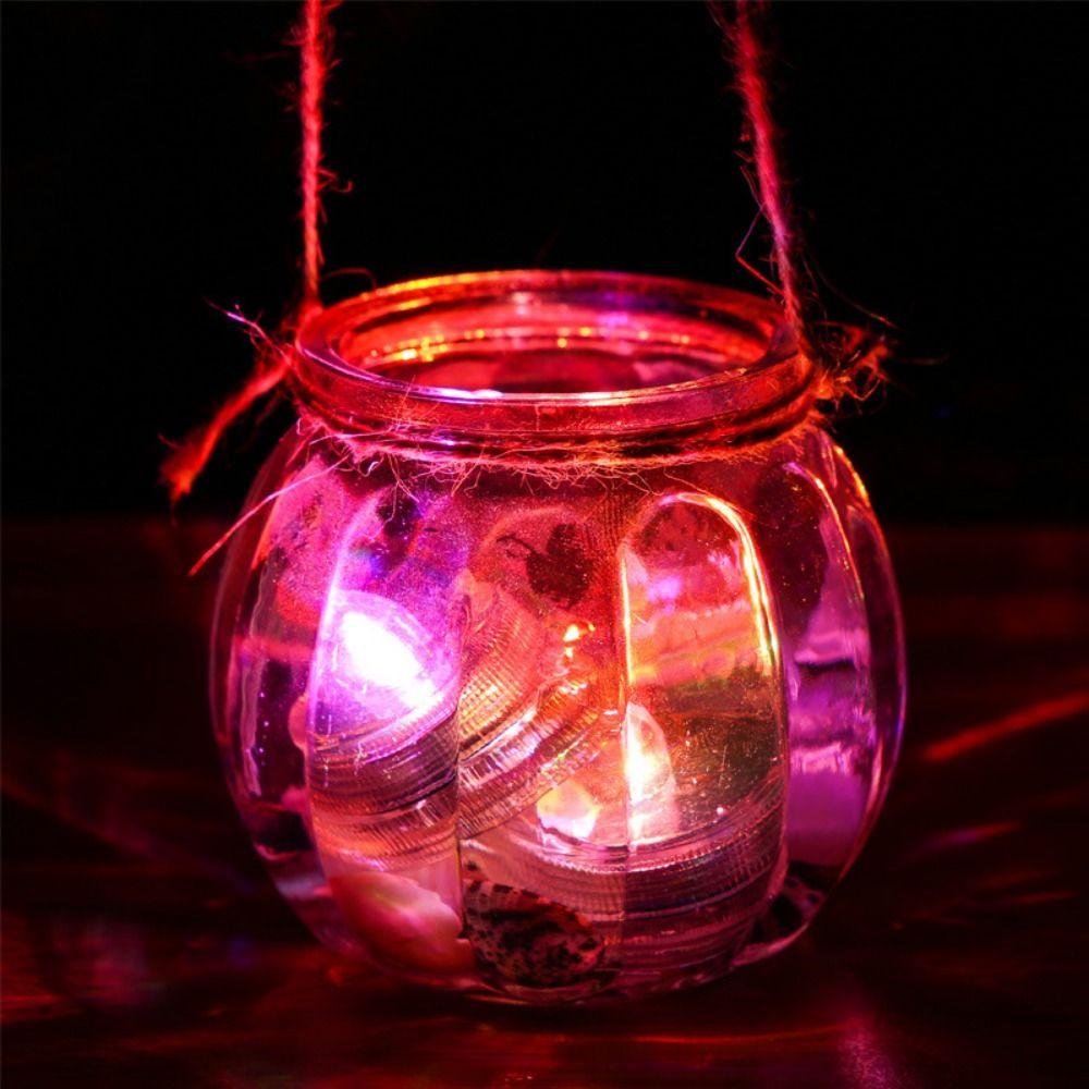 Decorative Underwater LED Candle Lamp Mini Submersible Mini LED Lights Wedding