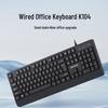 Yinengzhe K104 Wired Office Keyboard