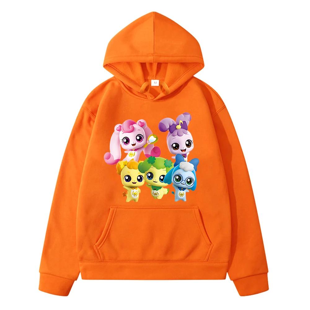 Teenie ping Kreslená fleecová mikina Anime mikina y2k sudadera Podzimní chlapecká mikina Pulovr Dětské oblečení dětské oblečení dívky