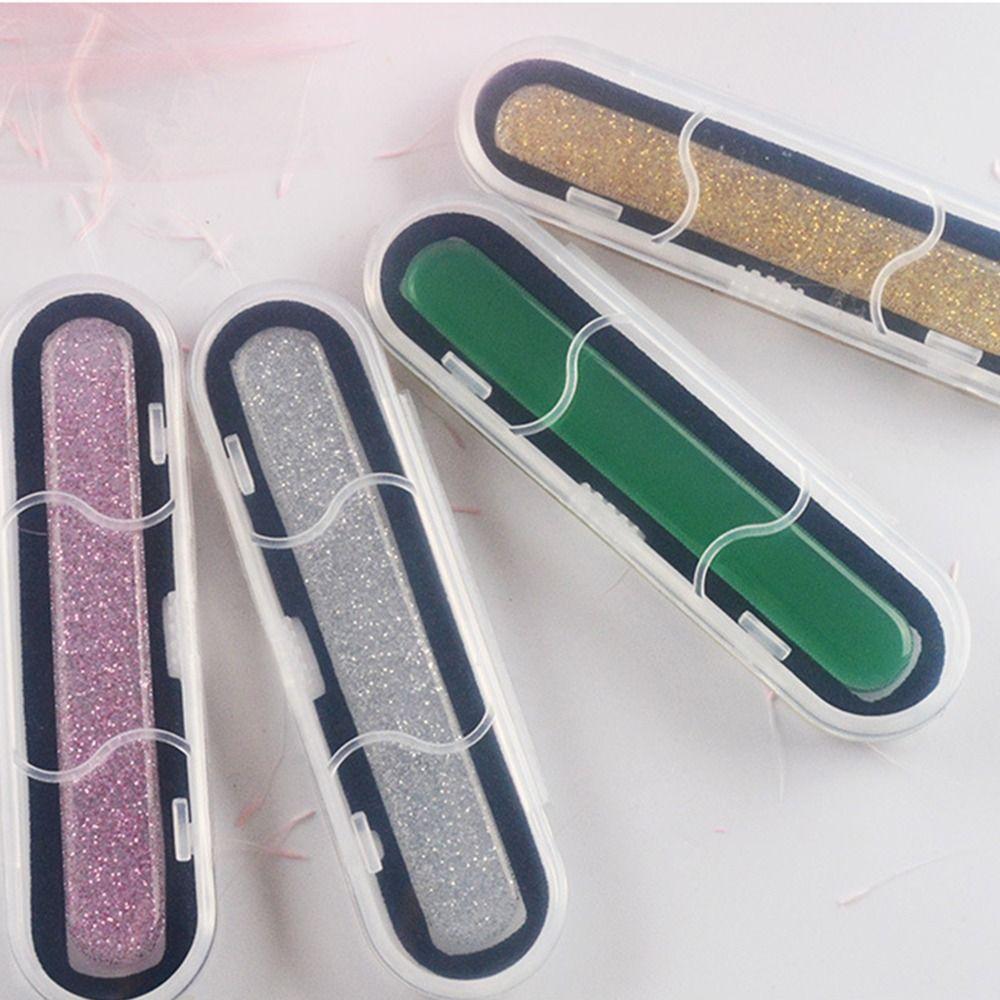 Colorful Nail Polishing Strip Nano Glass Polishing Stick Professional Nail File  Women