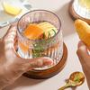 2pcs Set 10oz Spinning Glasses 300ml Novel Creative Thick Crystal Whiskey Cups Wine Glasses Drinking Mug Drinkware for Kitchen