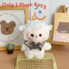 Cute Lamb Plush Keychain With Lace Shawl For Bag Decoration And Collectible Gift